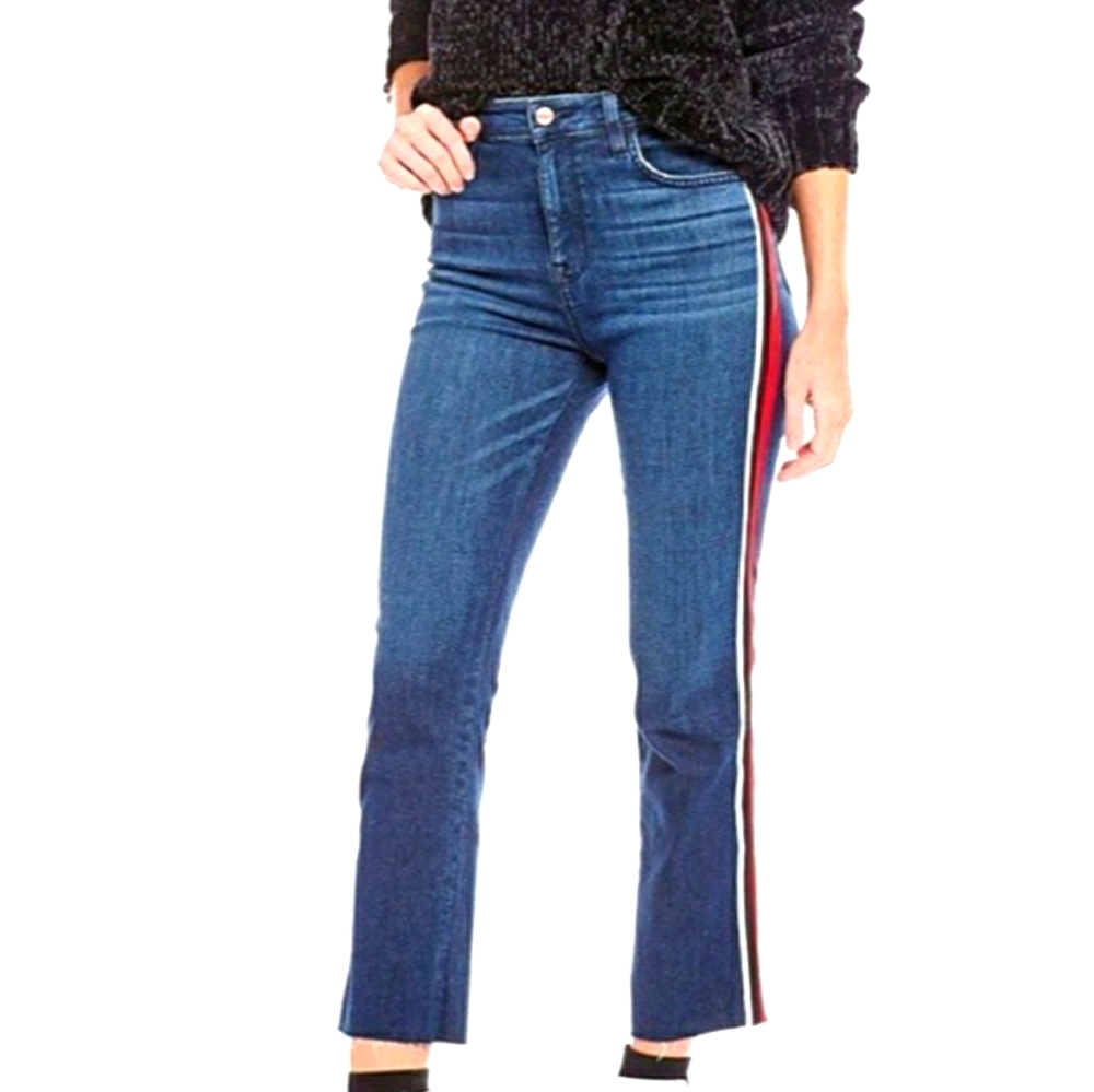 Sanctuary Anthro Modern Straight Crop High Rise Modern Straight Jean Size 29